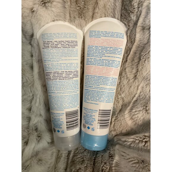 Live Clean Baby Gentle Moisture Lotion & Non-Petroleum Jelly Duo - Picture 2 of 2